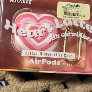 Heart Latte AirPods 3rd Gen Case